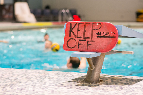 Images of the Mens and Womens competitive Water Polo Championship.