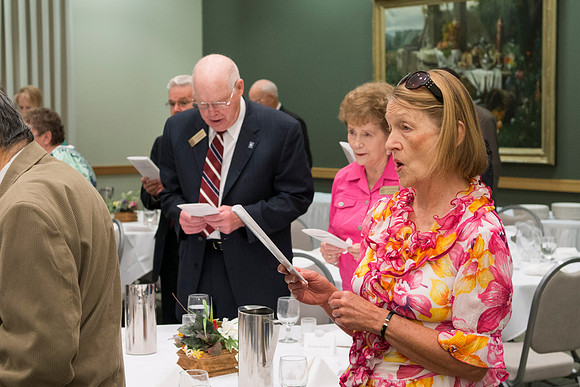Alumni of the class of 1963 were inducted into the ranks of emeritus status. Also, David and Sara Lee Gibb were honored as the Alumni Award of Excellence Recipients.
