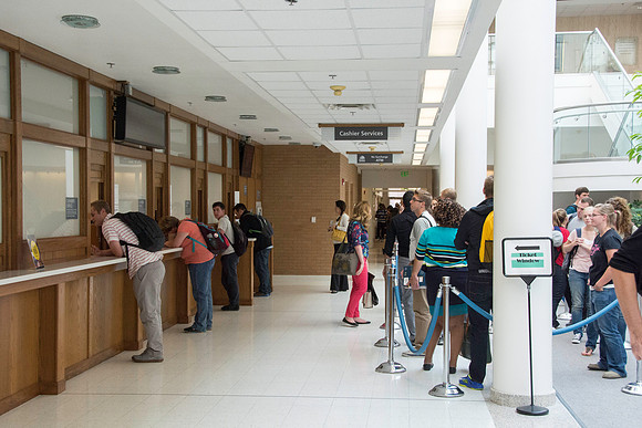 Students are back for Fall 2014 semester.