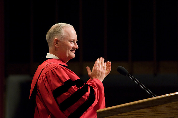 BYUI Graduation Dec 2007 President Kim B. Clark