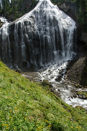 Union Falls Hike: A 17 mile hike round trip and you cross the river 4 times each way.  A very rewarding hike with a beautiful view of Union Falls. Then the real joy is to jump into Ouzel Pool which is