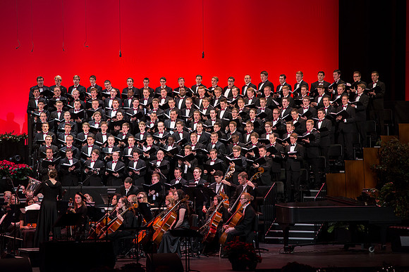 Music, Theater and Dance Departments combine with special guests, Time for Three to perform in the BYU-Idaho Center.