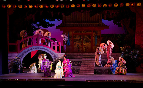 Mikado performed in the Eliza R. Snow Drama Theater.