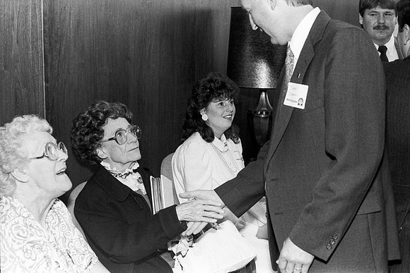 Guests at the President's Club Banquet