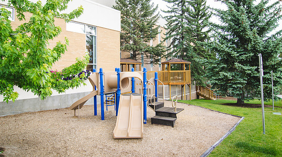 Exterior of John L. Clarke Building.