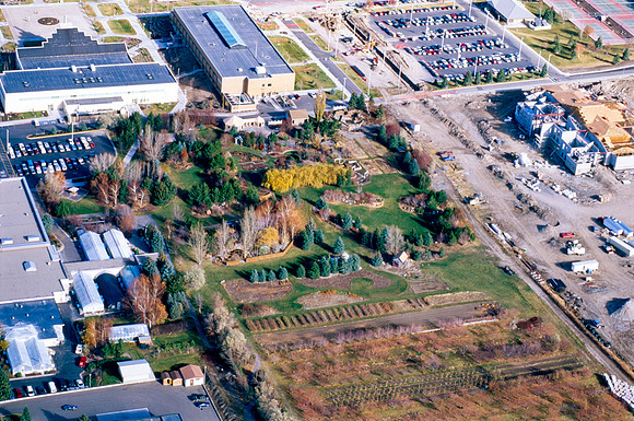 Aerial Photos of the Arboretum Gardens