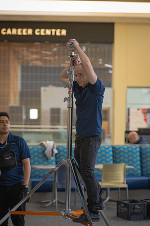 Music Department video promo, behind the scenes.