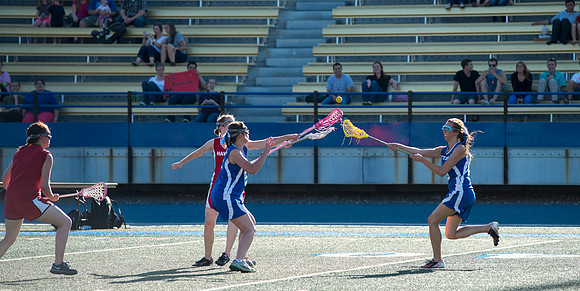 BYU-Idaho competitive sports, Women's Lacrosse Championship at the stadium.  BYU-Idaho photo by Michael Lewis