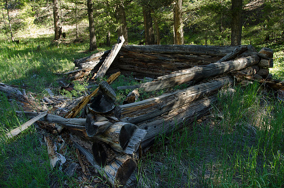 Backpacking trip up Webber Creek trail to Webber Lake.