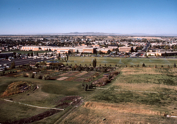 Aerial Photos of Ricks Campus and the surrounding area.