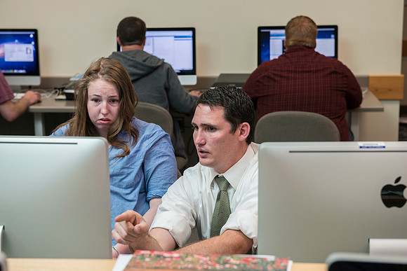 Communications Visual Media class taught by Spencer Haacke