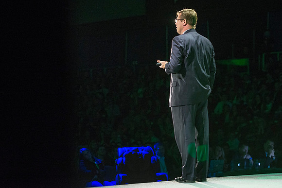 Dr. Clark G. Gilbert, President of BYU-Idaho, speaks at Power to Become.