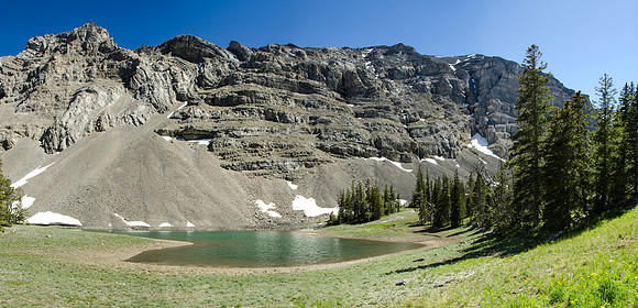 Backpacking trip up Webber Creek trail to Webber Lake.