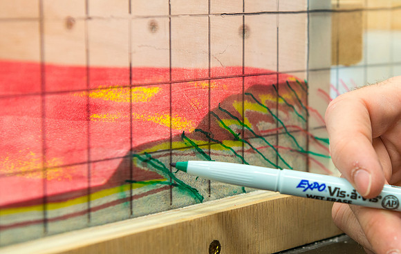 Structural Geology Lab assignment: Analog modeling of thrust faults and compression.