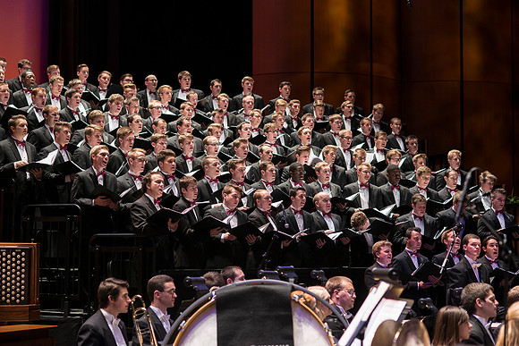 Music, Theater and Dance Departments combine with special guests, Time for Three to perform in the BYU-Idaho Center.