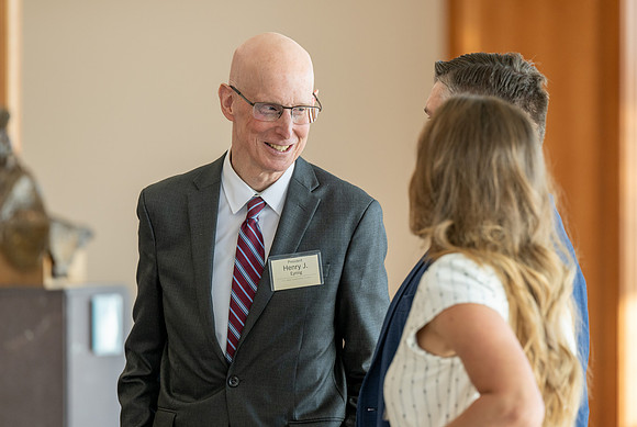 Brigham Young University-Idaho Advancement Council in Salt Lake City, Utah at the Conference Center, with President Henry J Eyring.