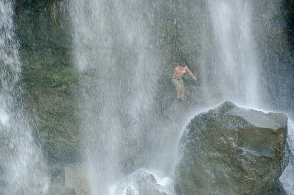 Union Falls Hike: A 17 mile hike round trip and you cross the river 4 times each way.  A very rewarding hike with a beautiful view of Union Falls. Then the real joy is to jump into Ouzel Pool which is