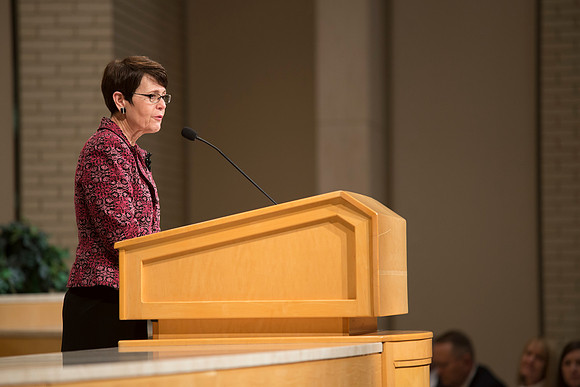 Sister Bednar speaks about the experiences she's had with visiting righteous women all over the world.