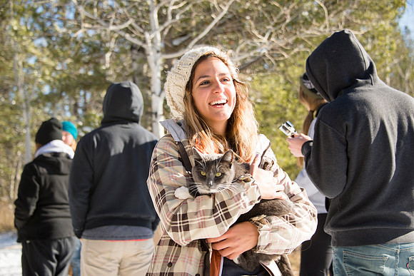 Student Cynthia Leal at iGrow.