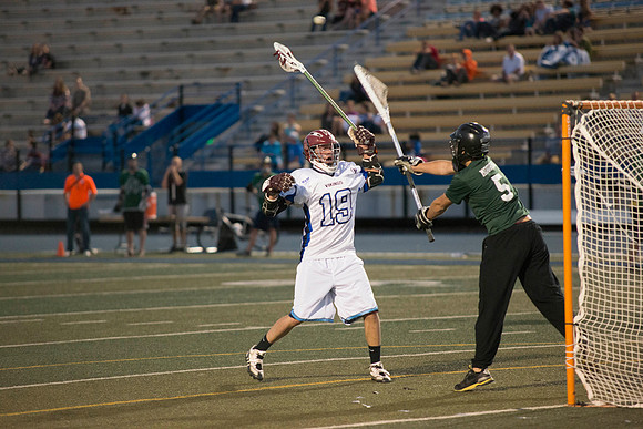 The Spartans best the Vikings in the Lacrosse Championship game.  One of the Competitive Sports Leagues which is part of the Student Activity Program at BYU-Idaho.