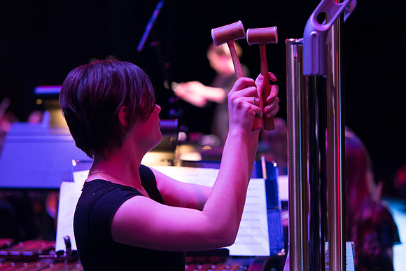 Music, Theater and Dance Departments combine with special guests, Time for Three to perform in the BYU-Idaho Center.