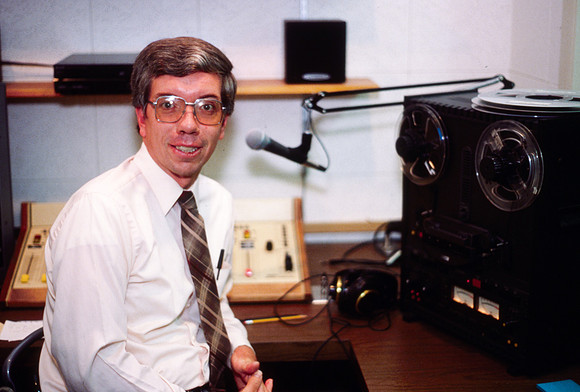 Mark Bailey in the studio