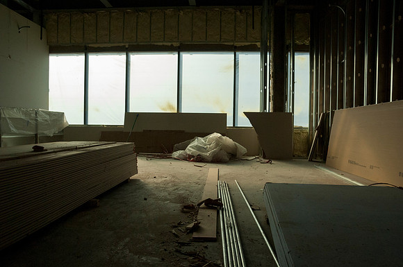 Inside the new Science Technology Building, which is scheduled to be complete by the 2016 Fall Semester.