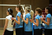 Women's competitive VolleyBall Championship game.