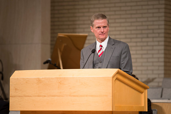 Elder Bednar speaks briefly about how Sister Bednar is the ultimate example of of righteousness among all nations.