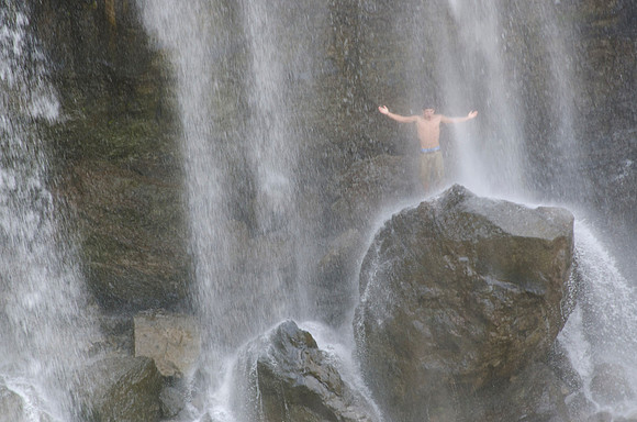 Union Falls Hike: A 17 mile hike round trip and you cross the river 4 times each way.  A very rewarding hike with a beautiful view of Union Falls. Then the real joy is to jump into Ouzel Pool which is