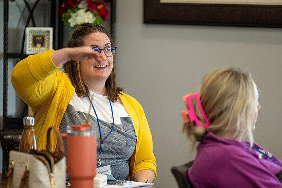 BYU-Idaho faculty get a chance to learn better teaching practices from each other in a more relaxed environment.