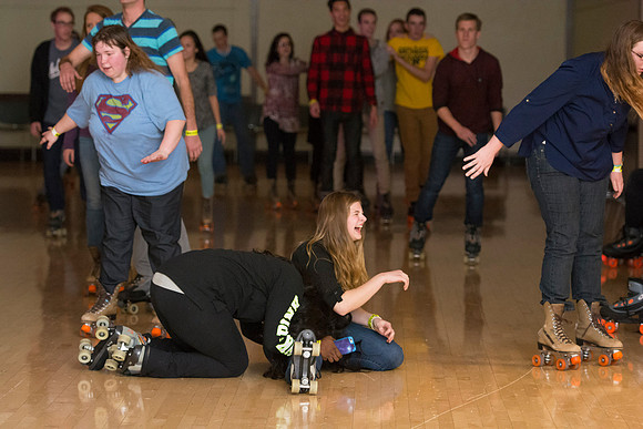 Students party and have fun before the start of classes.