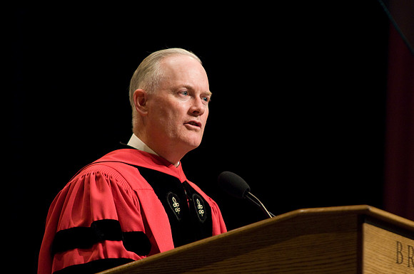 BYUI Graduation Dec 2007 President Kim B. Clark