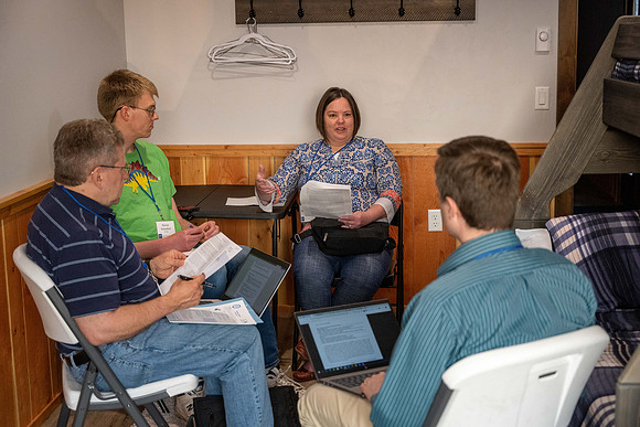 BYU-Idaho faculty get a chance to learn better teaching practices from each other in a more relaxed environment.