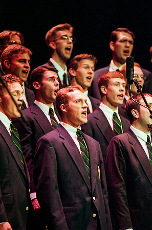 The Choir singing at President Bendar's Inauguration