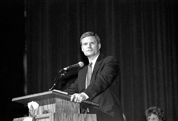 President David A. Bednar speaking at Devotional