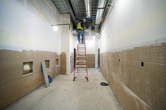 Construction moves forward on the newest building on BYU-Idaho campus.
