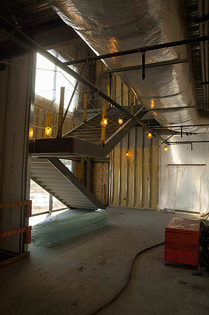 Inside the new Science Technology Building, which is scheduled to be complete by the 2016 Fall Semester.
