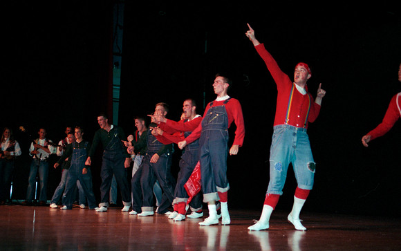Folk Dance team performs at Ricks College.