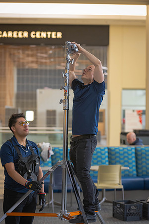 Music Department video promo, behind the scenes.