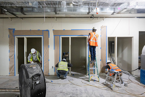 McKay Library Construction Update - Apr 2025