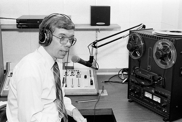 Mark Bailey in the studio