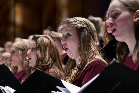Music, Theater and Dance Departments combine with special guests, Time for Three to perform in the BYU-Idaho Center.