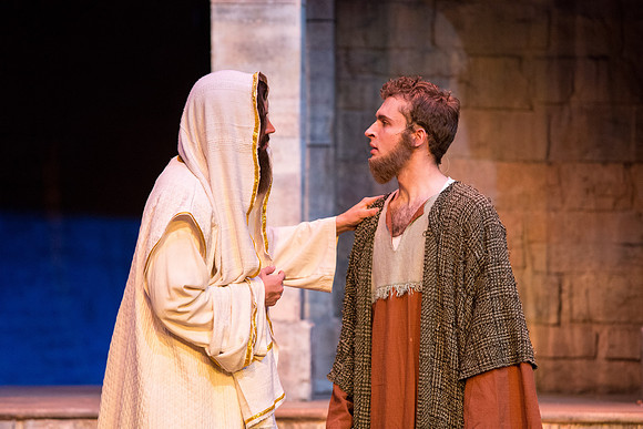 The first Dress Rehearsal for Christ the Lord-Our True Light by the BYU-Idaho Theater Department. Photo by Erik Hill.
