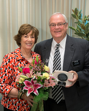 Alumni of the class of 1963 were inducted into the ranks of emeritus status. Also, David and Sara Lee Gibb were honored as the Alumni Award of Excellence Recipients.