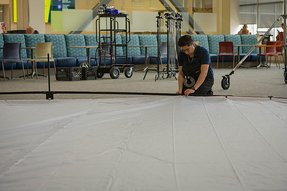 Music Department video promo, behind the scenes.
