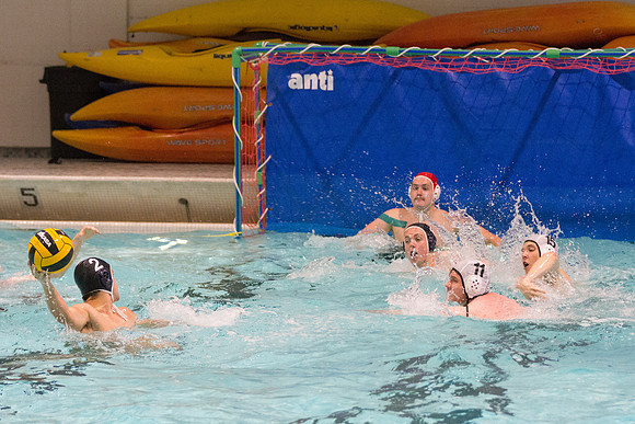 Images of the Mens and Womens competitive Water Polo Championship.