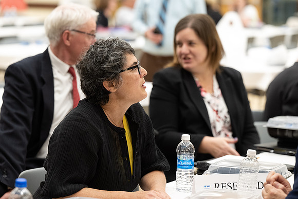 Faculty luncheon with guest speaker, Dr. Lisa Nunn.
