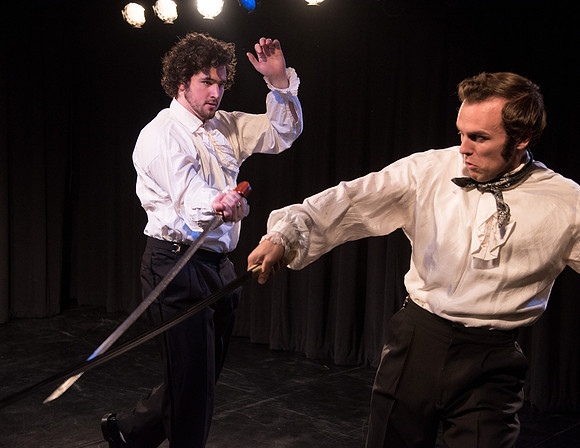 Students in the drama performance "A Winter's Tale"