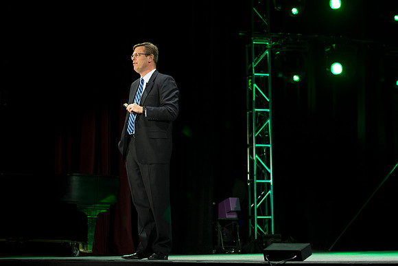 Dr. Clark G. Gilbert, President of BYU-Idaho, speaks at Power to Become.